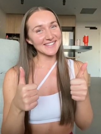 Megan Grimshaw recently quit her job. Picture: TikTok/meggrimshaw