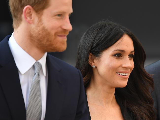 Prince Harry and Meghan Markle are not expected to be godparents. Picture: MEGA