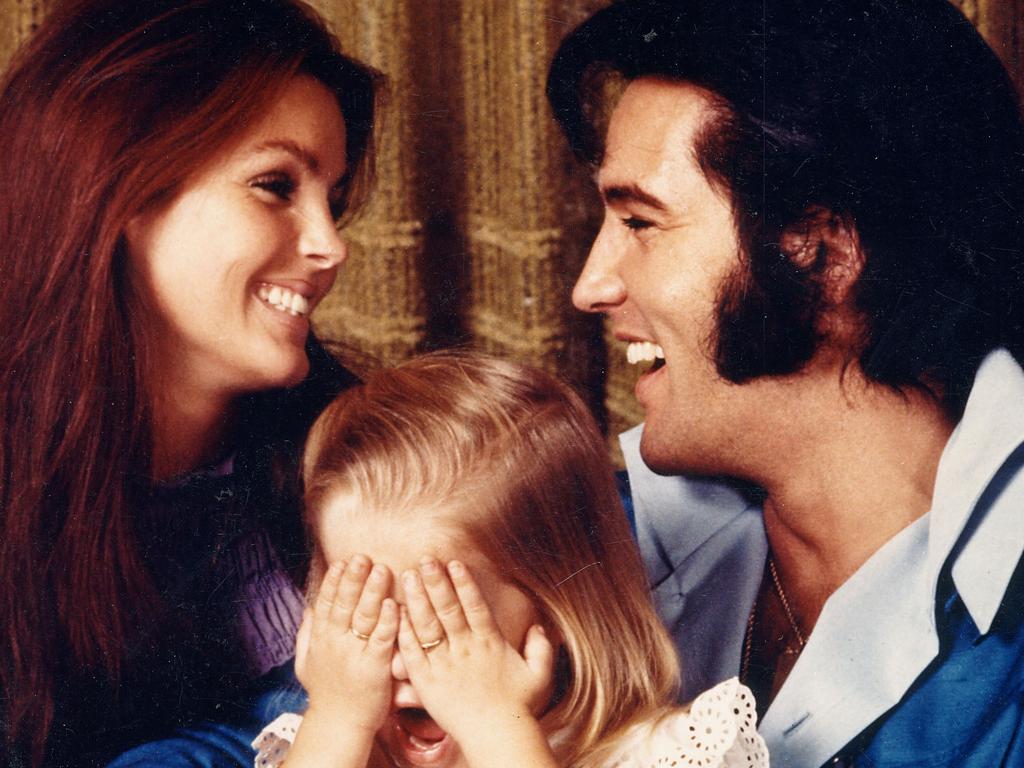 Priscilla and Elvis Presley split when Lisa Marie was five.