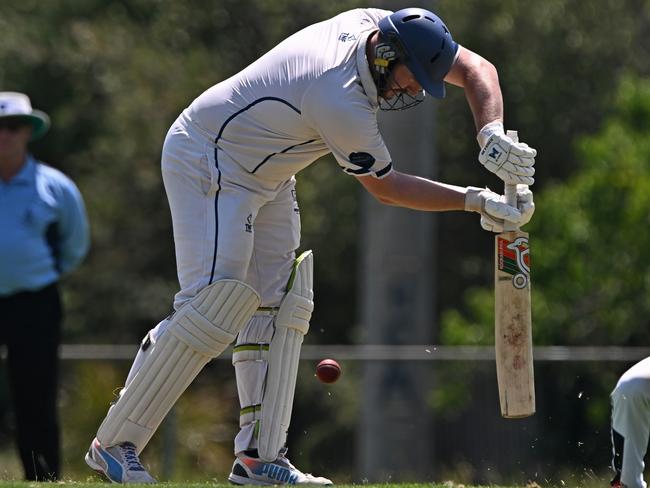 VTCA: Thomas Godsell in action for Aberfeldie. Picture: Andy Brownbill