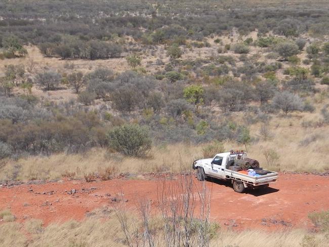 The Mount Peake mine site Picture: TNG Limited