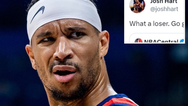 Josh Hart's reply goes viral