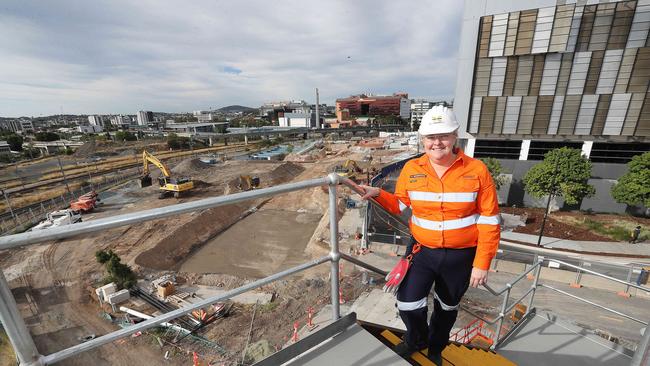 Boggo Rd area manager Megan Wood. Picture: Annette Dew