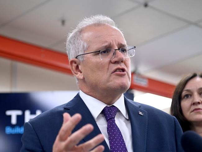 Prime Minister Scott Morrison has received a slew of personal attacks from within his own party. Picture: NCA NewsWire / Jeremy Piper