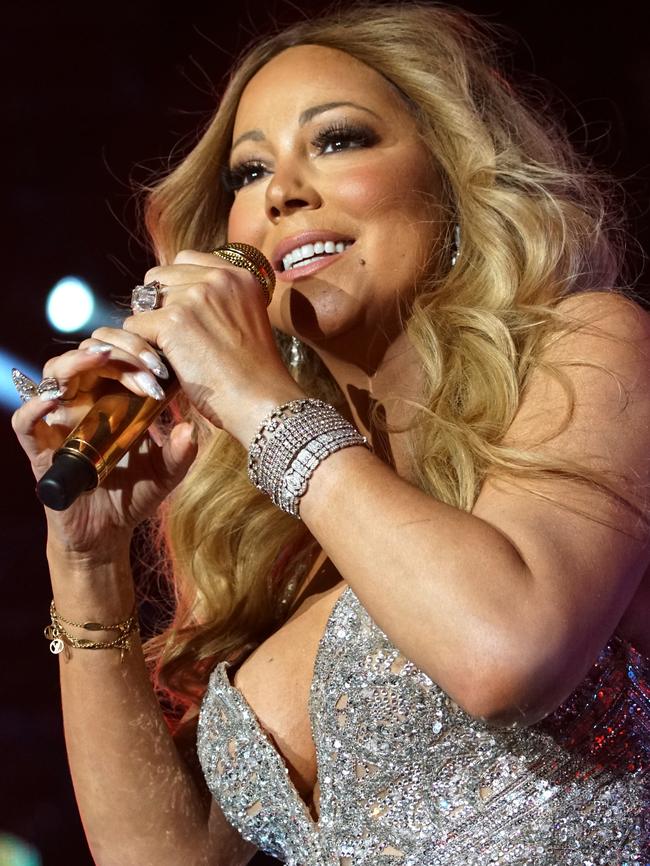 Mariah showed a lot of front. Picture: Bennett Raglin/Getty Images