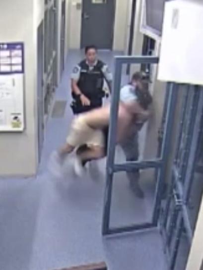 The officer was found guilty of two counts of common assault on Tuesday. Picture: ABC