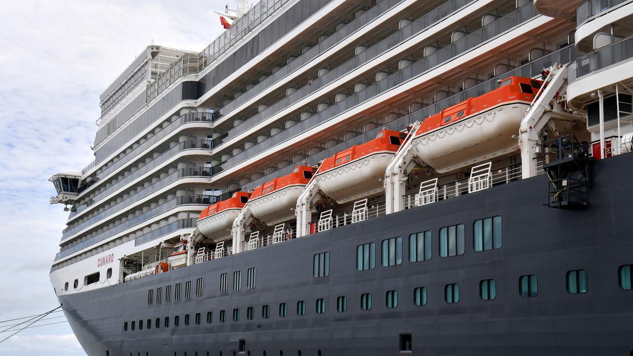 Queen Elizabeth at Townsville Port. Picture: Evan Morgan