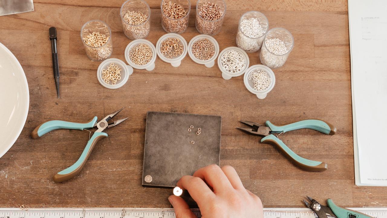 Most of her jewellery makers are mums working part time. Picture: Supplied