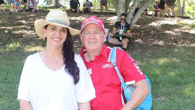 GC500. Russ and Shar Moore. 30 October 2022 Surfers Paradise Picture by Richard Gosling