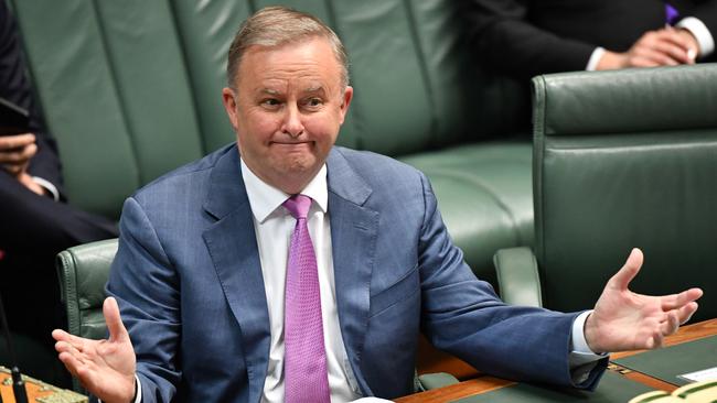 Colour him bemused: Labor leader Anthony Albanese. Picture: AAP