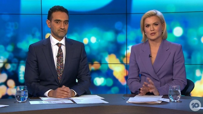 Waleed Aly shared his thoughts on the calls to stop pro-Palestine protests from going ahead around Australia. Picture: The Project