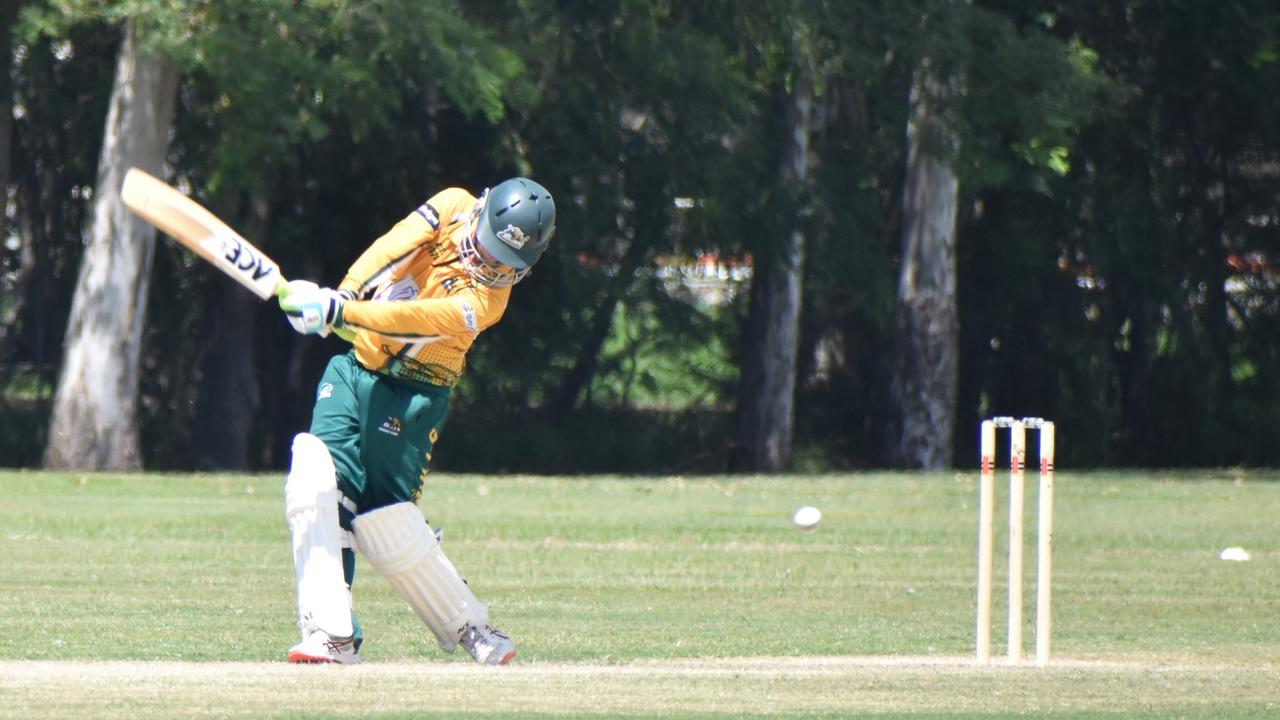 Frenchville Sports Club A-Grade Premiership semi-final, Gracemere Bulls versus The Glen, Rockhampton Cricket Grounds, March 19, 2022.