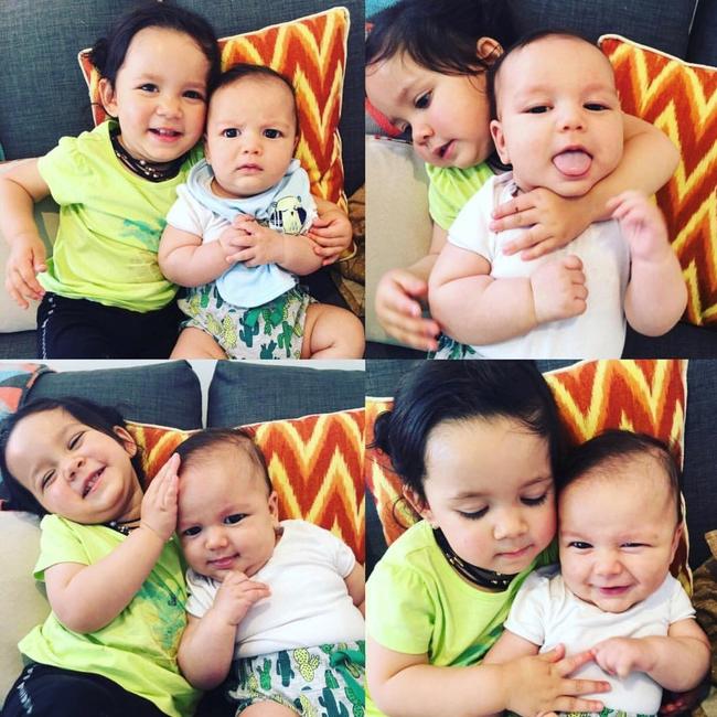 A supplied image three-month-old Zachary Bryant and his two-year-old sister Zara. Picture: AAP Image/The RCH via the Bryant Family