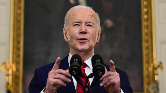 President Joe Biden said last week he would continue to provide weapons that Israel could use for self-defence, as opposed to attacking what the US termed population centres – a policy echoed by his top advisers.