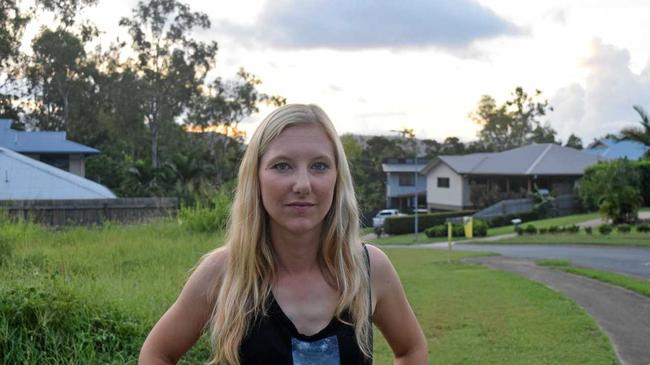 WILD WELCOME: Sarah Brinkmann arrived in Airlie Beach just days before Cyclone Debbie struck. Picture: Georgia Simpson