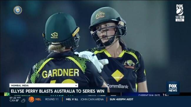 Australia secure series win over India