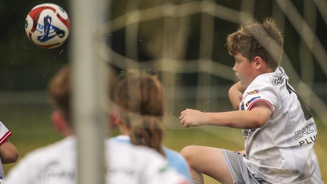 Gold Coast United V Caboolture  in the Premier Invitational Football Carnival at Nerang.Picture: Glenn Campbell