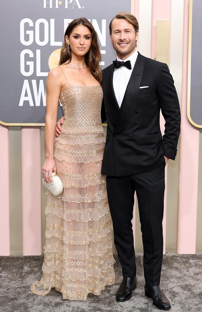 Gigi Paris and Glen Powell. Picture: Amy Sussman/Getty Images