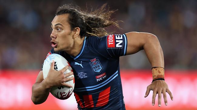 Jarome Luai’s spot in the NSW team is under threat. (Photo by Cameron Spencer/Getty Images)