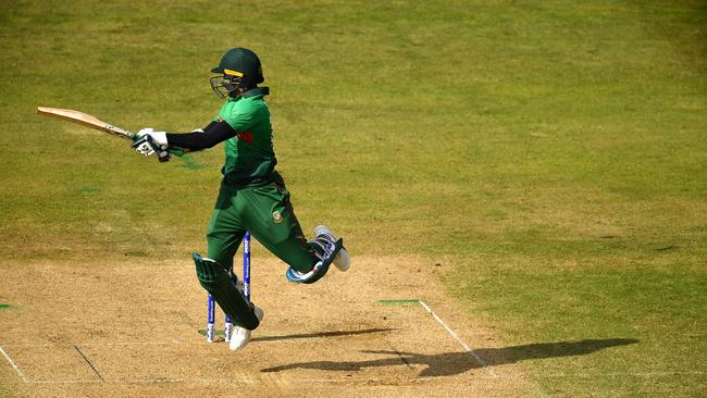 Shakib Al Hasan recorded a sixth score of over 50 in this World Cup tournament.