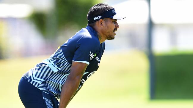 Ben Barba. NRL; North Queensland Cowboys pre-season training at Townsville Sports Reserve.