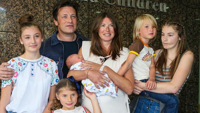 Jamie Oliver: Jools Oliver Names Baby Boy River Rocket Oliver | News ...