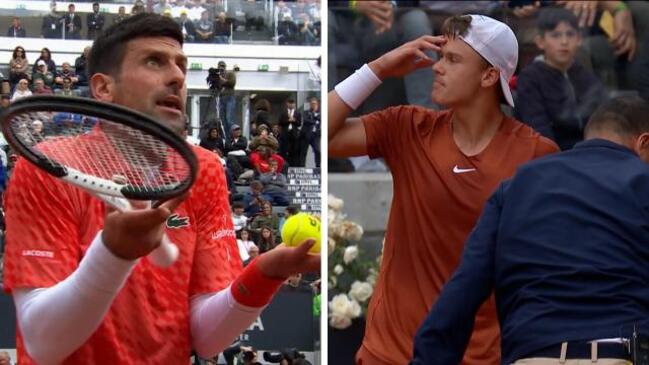 ‘Are you acting here?’ – Chair umpire gets roasted by Djokovic & Rune