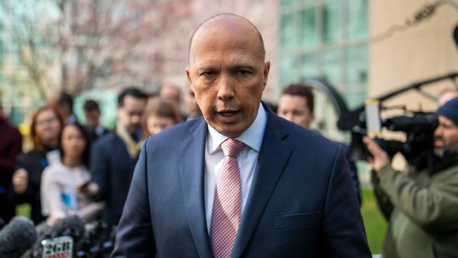 Shane Martin’s lawyer has questioned why Home Affairs Minister Peter Dutton gave “special treatment” to two au pairs with links to “contacts in high places”. Picture: AFP