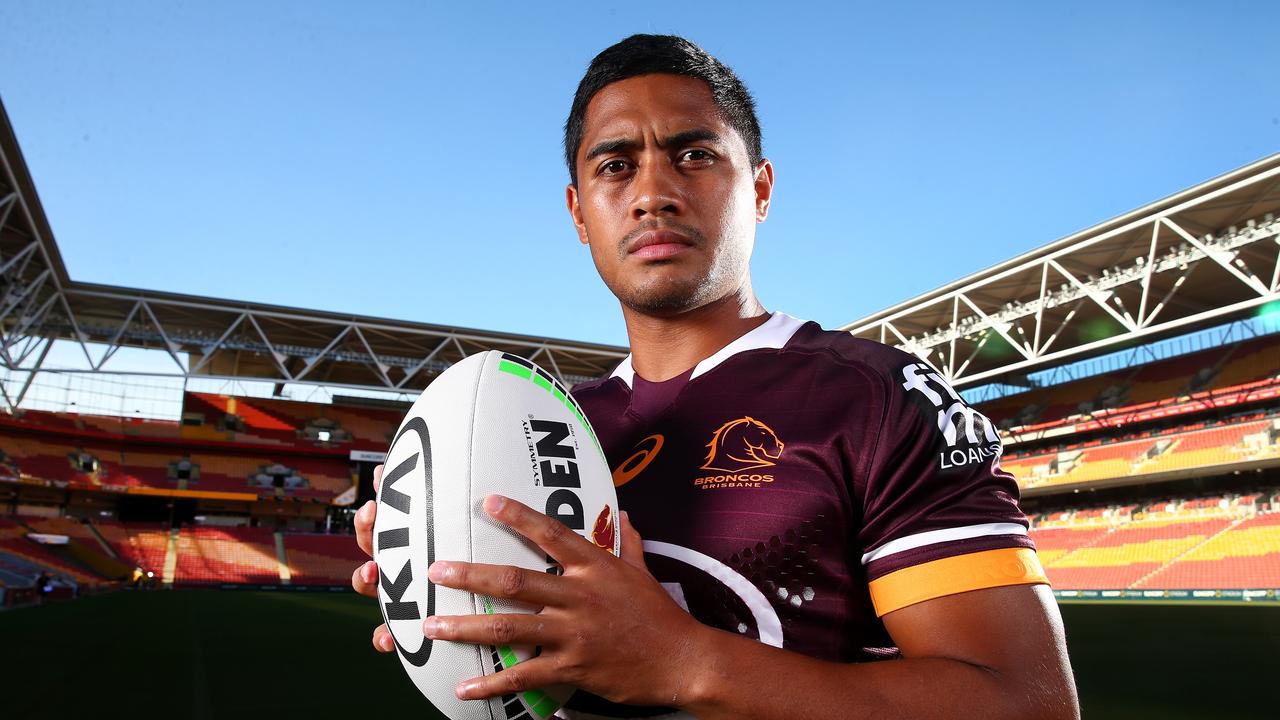 Brisbane Broncos player Anthony Milford at Suncorp Stadium.