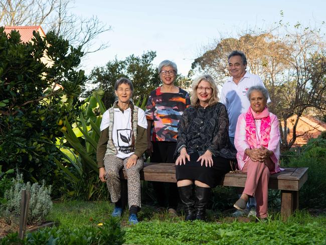 Kit Shepherd, Tiang Lim Waverly Mayor Paula Masselos, Robert Lewis and Jamila Brigham. Picture: Monique Harmer