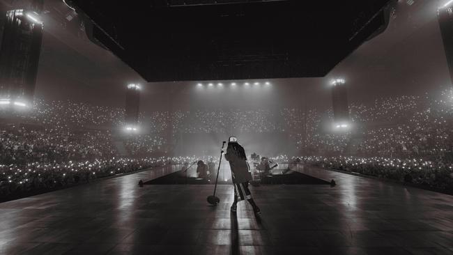 Billie Eilish in Brisbane. Picture: Henry Wu