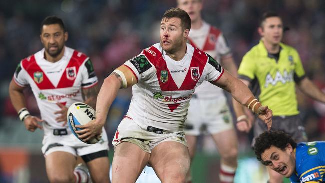 Trent Merrin is on his way back to the Dragons. Picture: Mitch Cameron