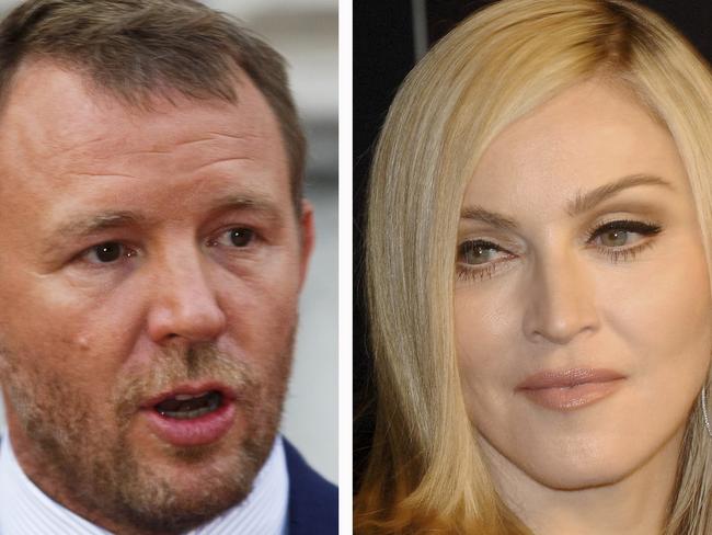 LONDON, ENGLAND - AUGUST 07: Guy Ritchie and Jacqui Ainsley attend the people's premiere of "The Man From U.N.C.L.E" during Film4 Summer Screenings at Somerset House on August 7, 2015 in London, England. (Photo by Tristan Fewings/Getty Images)