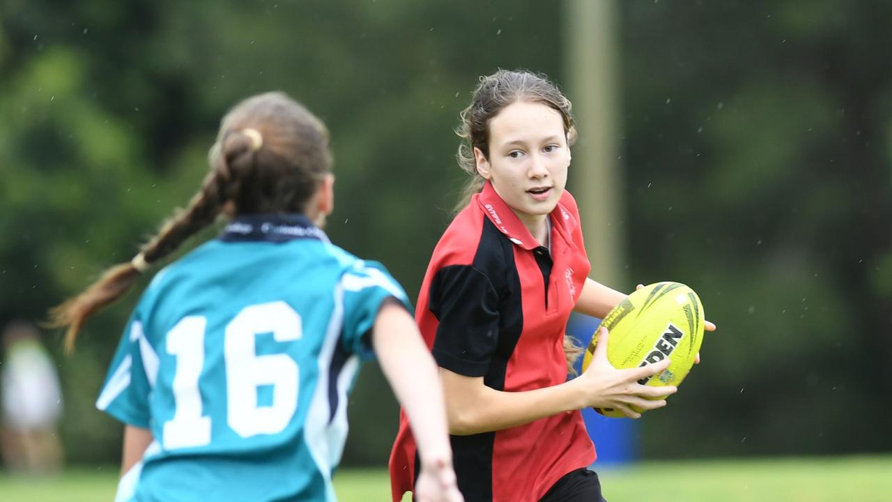 Gympie West vs CCC in touch final, Molly Byrne.