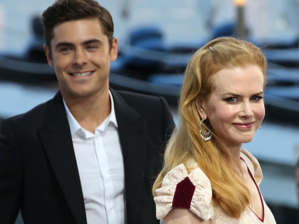 Efron and Kidman, pictured in 2012, starred in The Paperboy together over a decade ago.