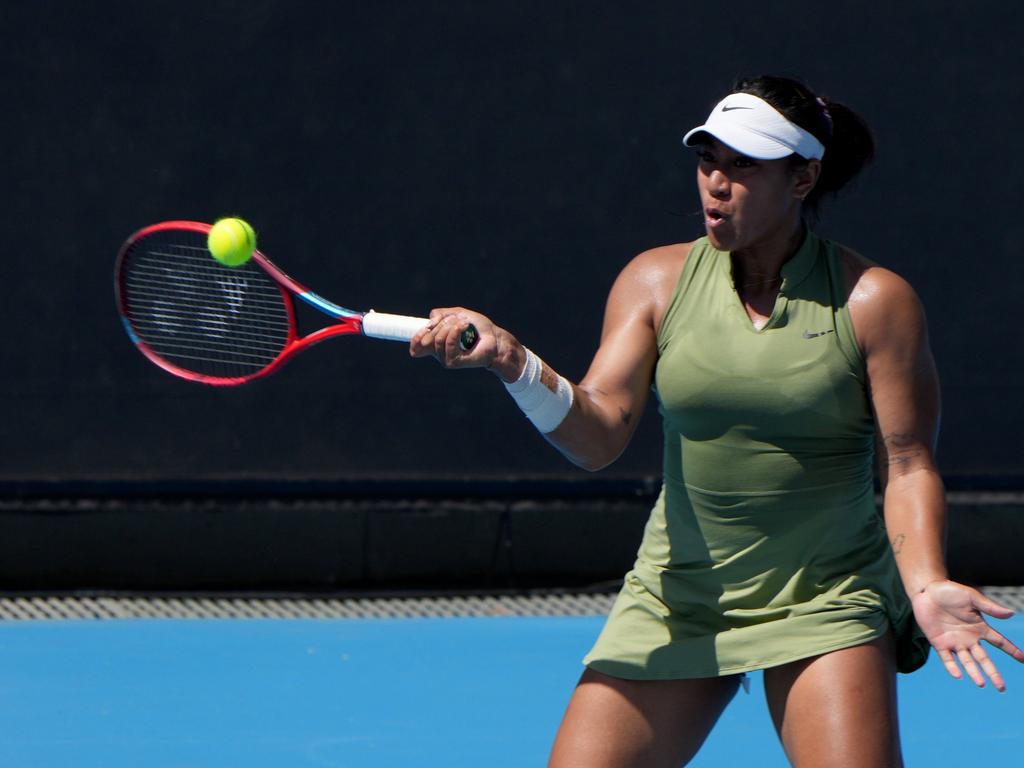 Australian Open 2023 Destanee Aiava wins emotional first round