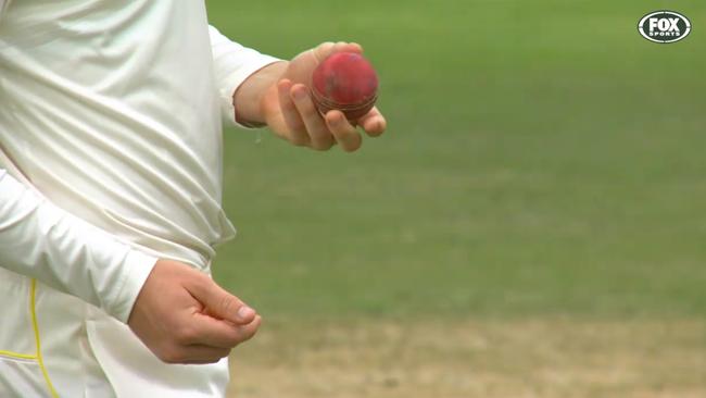 Cameron Bancroft was the player in charge of the sandpaper to tamper with the ball in South Africa. Picture: Fox Sports