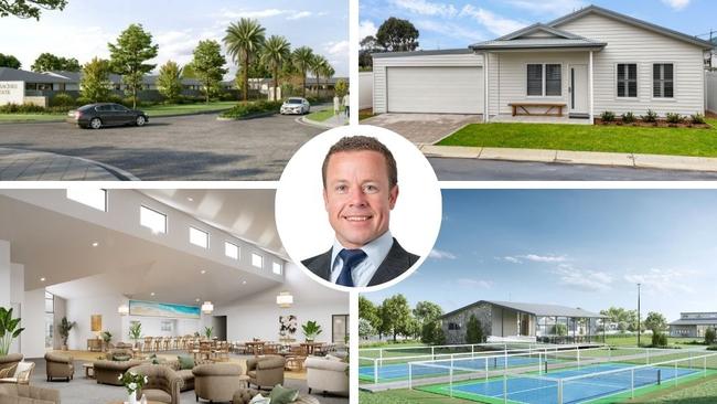 Lincoln Place executive director Ben Hindmarsh was looking forward to delivering the 350-home Northern Beaches Lifestyle Estate to help Townsville's older residents to downsize. Pictures: Supplied.