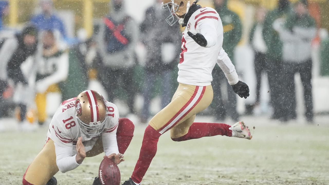 NFL 2022: Aussie Mitch Wishnowsky's clutch play for San Francisco 49ers in  NFL playoffs, vs Green Bay Packers, field goal