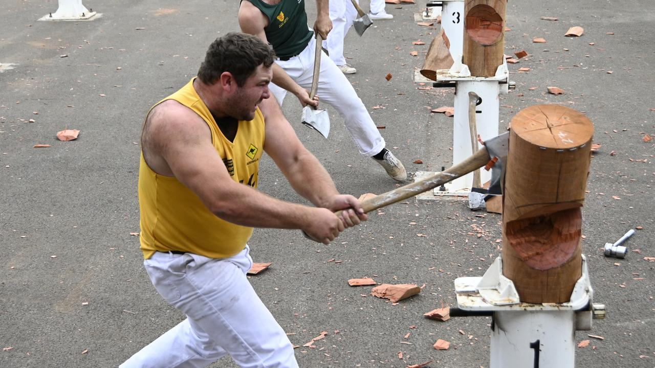 Mitch Argent competing. Heritage Bank Toowoomba Royal Show 2021.