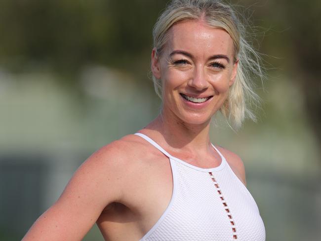 Nikki Evans, 30, from Benowa is a mother-of-two who's finally decided to run her first marathon as part of 2020 NY resolutions. Picture Glenn Hampson