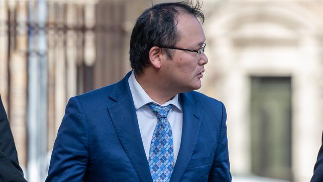 Ho Keun Shin has been spared an immediate jail term for his “incredibly disturbing” offending. Picture: NCA NewsWire / Naomi Jellicoe