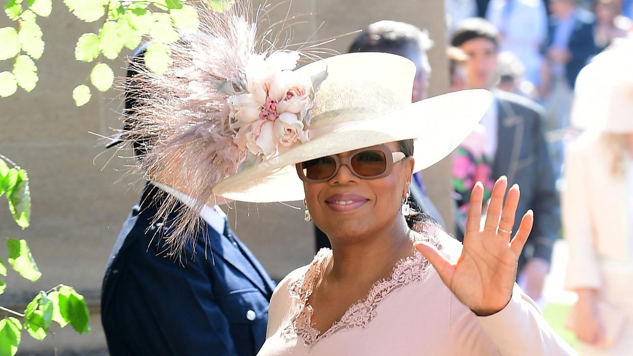 Oprah Winfrey was a surprise yet welcome addition to the A-lister packed guest list. Picture: Ian West/AFP