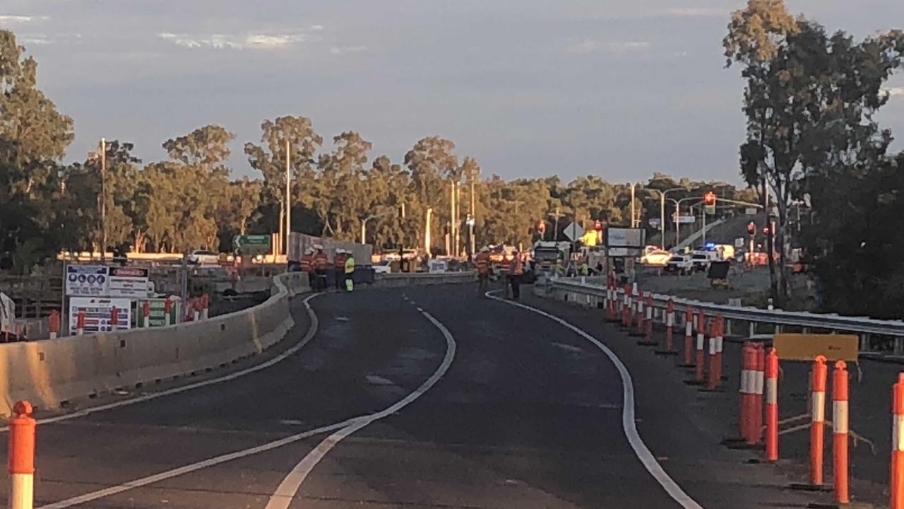 TRAFFIC INCIDENT: A crash at the intersection of Yaamba Rd and Yeppoon Rd has forced traffic to be diverted through the Parkhurst Industrial estate.