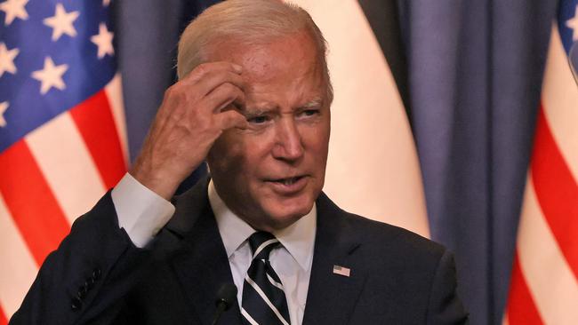 Lame-duck president ... Joe Biden. Picture: AFP