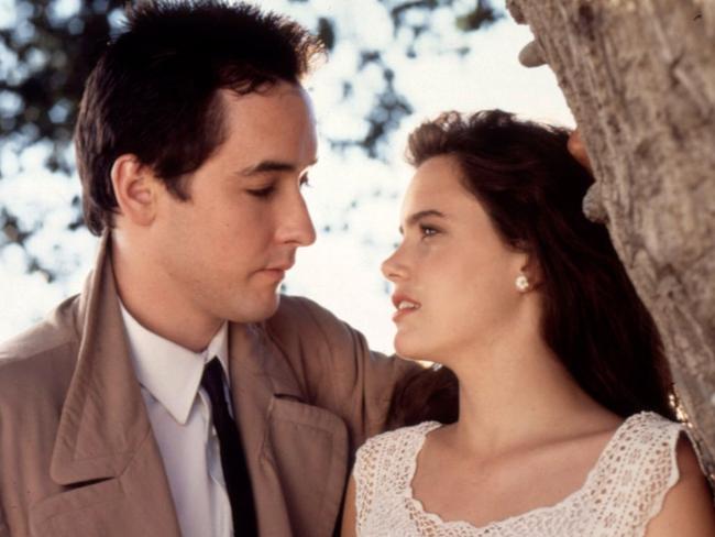 With John Cusack in Say Anything, directed by Cameron Crowe.