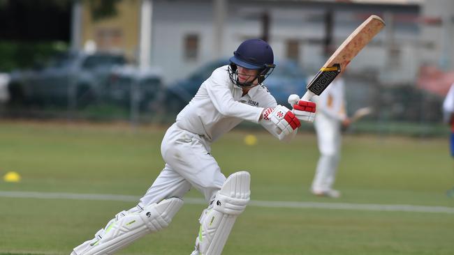 Iona College batsman Mitchell Yarrow. Picture, John Gass