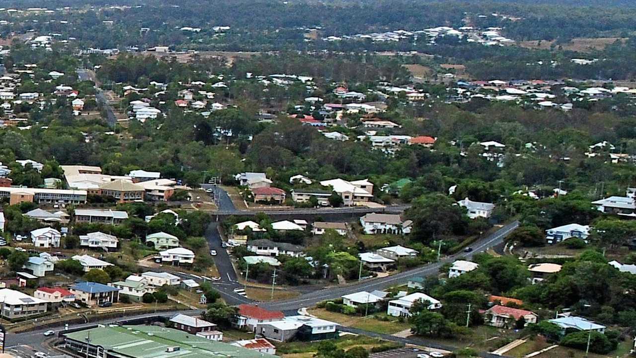 Drone photo of Gympie