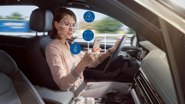 Advanced driver monitoring technology is increasingly prevalent in new cars. Picture: Bosch