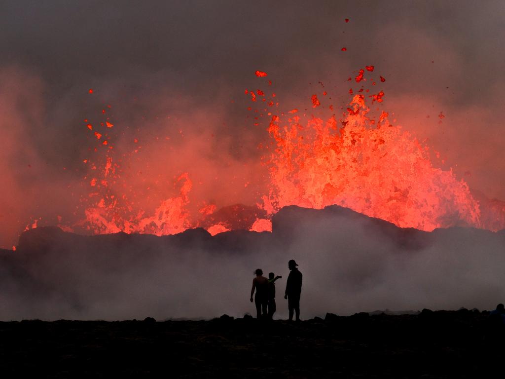 “It could last for a few days, it could last for a month, it could last for six months like the 2021 eruption or it could even last longer than that,” the scientist added. Picture: Kristinn Magnusson / AFP